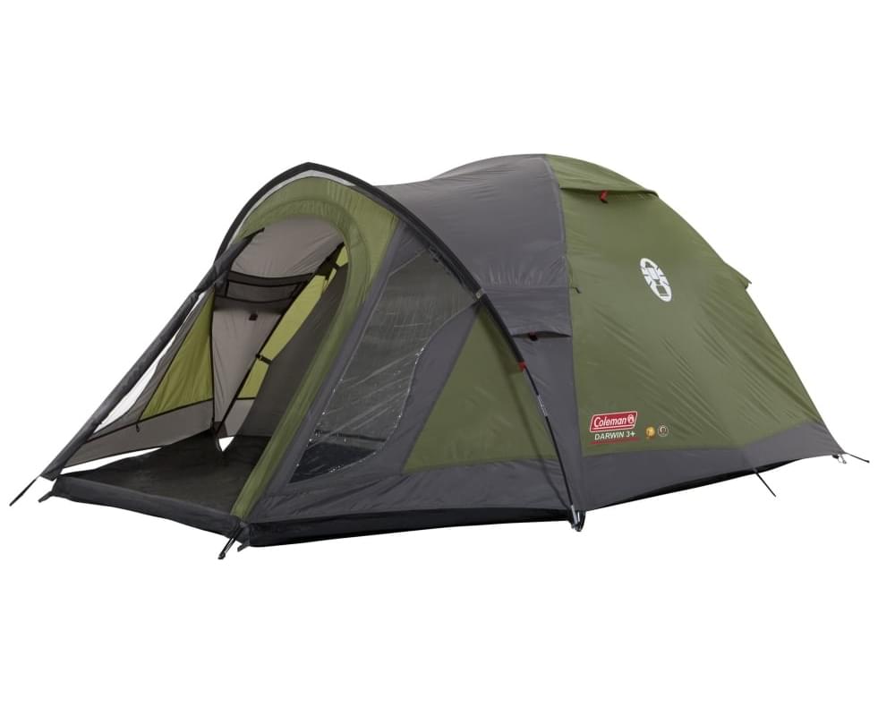 3-persoons-koepeltent-154zyu-1.jpg Coleman Darwin 3 Plus / 3 Persoons Tent Groen - Afbeelding 1