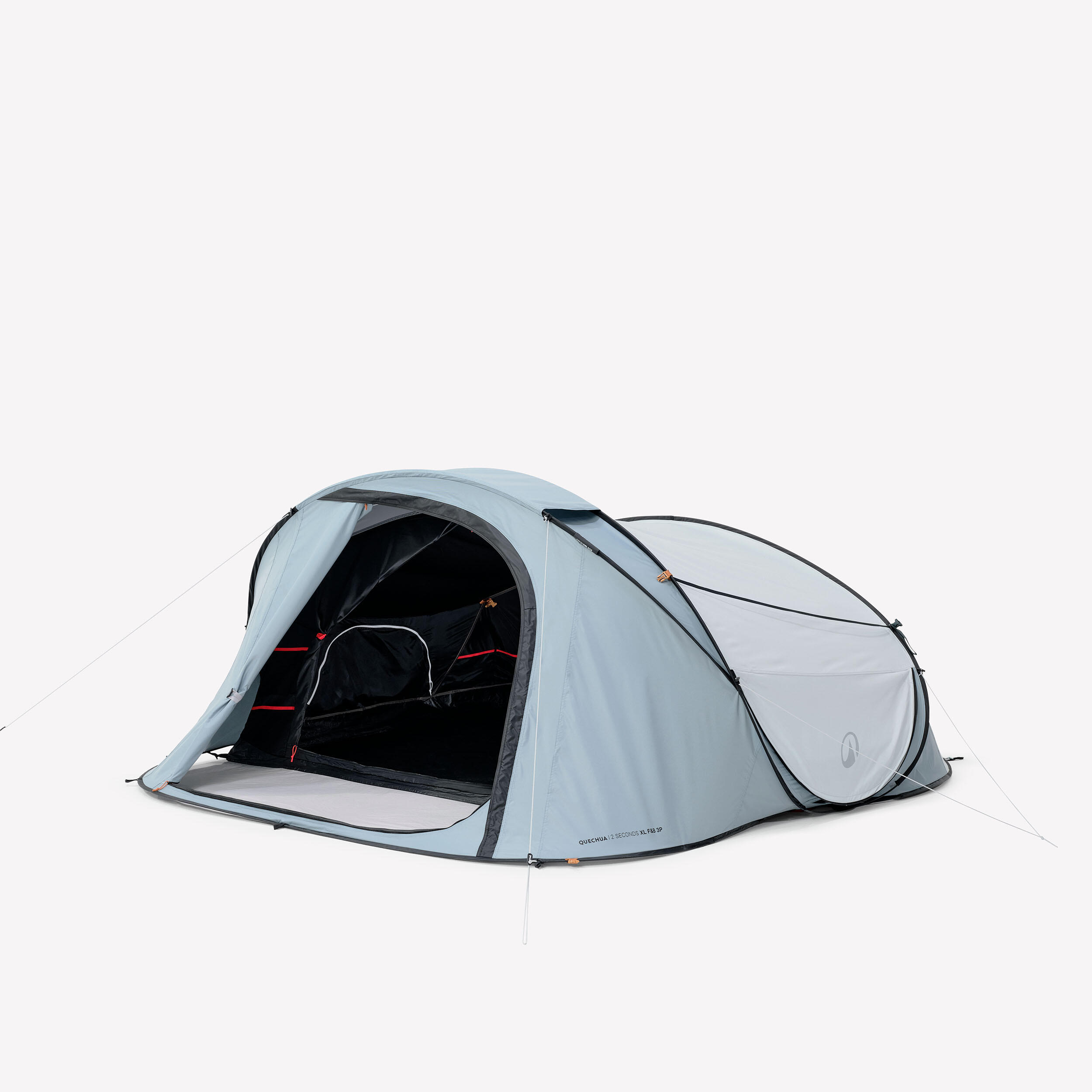 3-persoons-tent-decathlon-667nlb-1.jpg Pop up tent voor 3 personen XL, 2 Seconds met Fresh & Black - Afbeelding 1