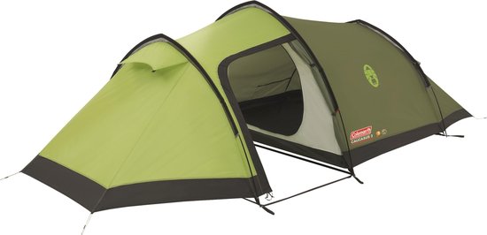 3-persoons-tent-lichtgewicht-046mnj-1.jpg Coleman Caucasus 3 Lichtgewicht tent 3 Persoons Groen | bol - Afbeelding 1