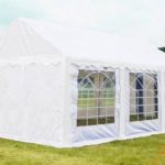 Partytent 6x3 PVC Classic | Wit | bol