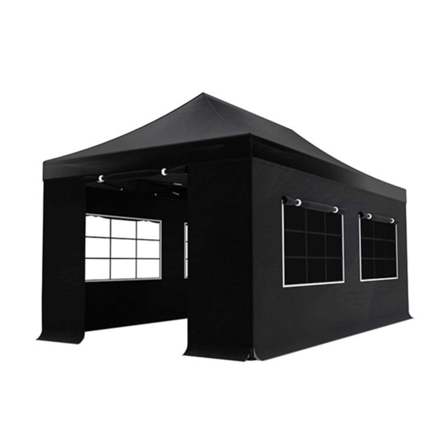 6x3-tent-651rhw-1.jpg Lizzely Garden & Living Easy up 3x6m zwart luxe partytent opvouwbaar - Afbeelding 1