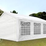 PE Partytent 3x6m wit, waterdicht (90101) | Profitent24