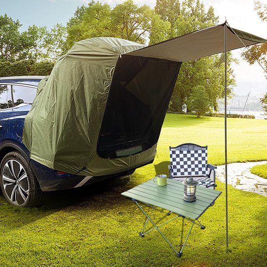 achterklep-tent-682hqf-1.jpg Achtertent Auto Achterkleptent met muggennet, winddicht en waterdicht | bol - Afbeelding 1
