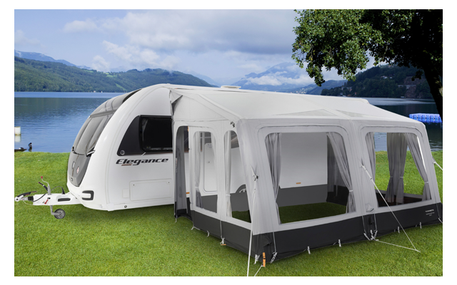 camper-voortent-834eyb.png Dometic opblaasbare voortent caravan Grande AIR Tour 390 maat S - Afbeelding 1