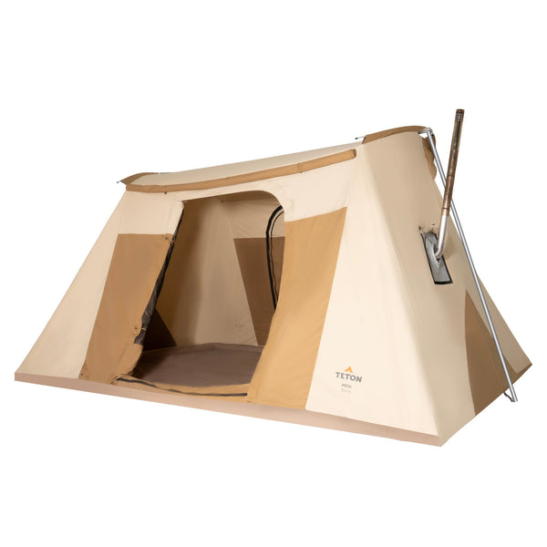 canvastent-521qgi-1.jpg Mesa 14' Canvas Tent with Stove Jack – Teton Gear - Afbeelding 1