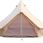 BuoQua 3 6 m klokkentent, outdoor glamping, canvastent, katoenen tipi tent voor camping, waterdicht, voor gezinnen, camping, outdoor, jagen, voor alle seizoenen : Amazon.nl: Sport & outdoor