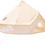 VEVOR 3 m klokkentent, outdoor glamping, canvastent, katoen, tipi tent voor camping, waterdicht, voor gezinnen, camping, outdoor, jagen, voor alle seizoenen : Amazon.nl: Sport & outdoor