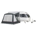 Doréma Mistral XL All Season deeltent 28 mm stalen frame anthracite olive grey