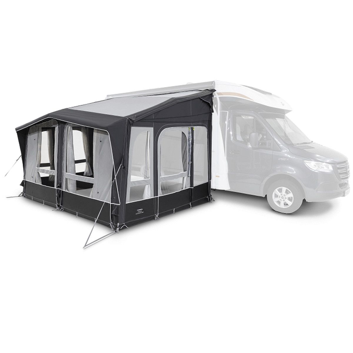 dometic-opblaasbare-voortent-954dof-1.jpg Dometic Club AIR All Season 390S Voortent Antraciet - Afbeelding 1