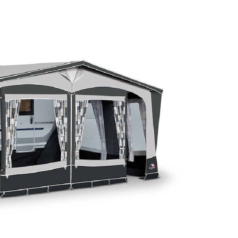 dorema-president-xl-300-435mur-1.jpg Dorema President XL 300 — Spacious Luxury for Camping – CamperNation - Afbeelding 1