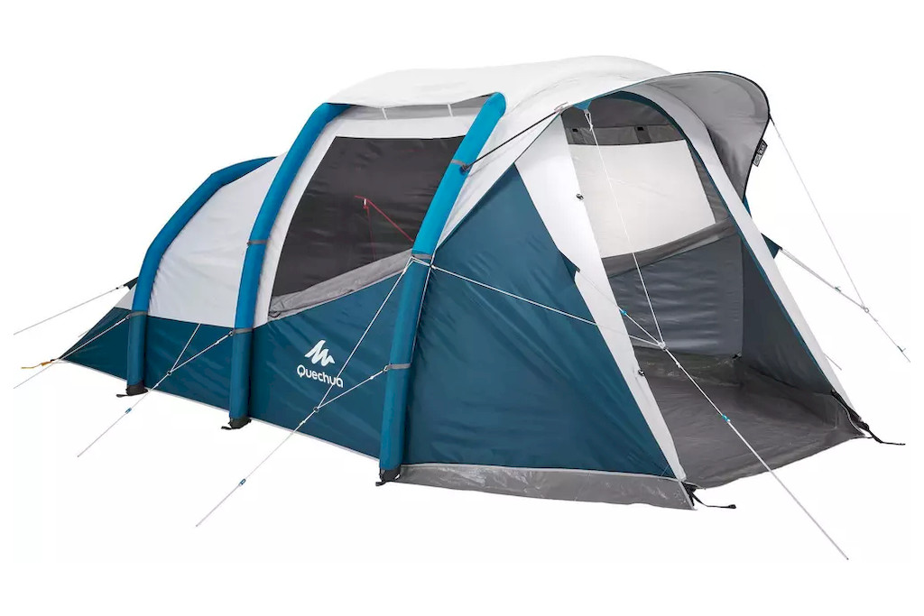 fresh-en-black-tent-386wre-1.jpg Oppompbare Quechua AirSeconds 4.1 ook in Fresh & Black editie verkrijgbaar - Afbeelding 1