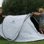 Review Decathlon Quecha Fresh & Black tent | donkere koele tent | test