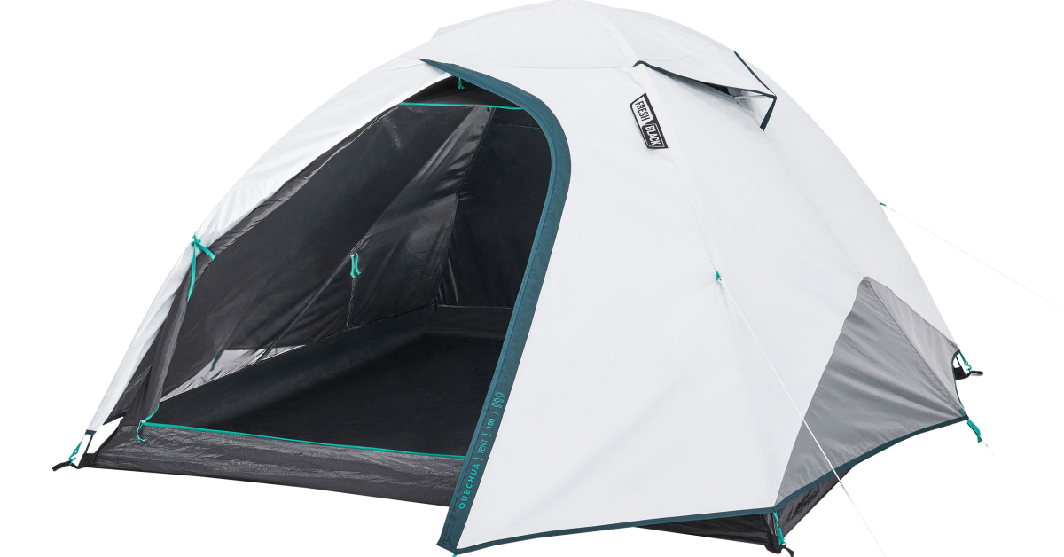 fresh-n-black-tent-925mjp.png MH100 FRESH & BLACK CAMPING TENT 3 PEOPLE - Afbeelding 1