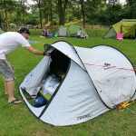 Fresh and Black tent hoe is de pop up tent van de Decathlon écht in het gebruik?