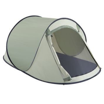 gamma-tent-277upm-1.jpg Pop up tent 2 personen kunststof groen 2,45 x 1,45 x 1,1 m kopen? | Tenten & accessoires | GAMMA - Afbeelding 1
