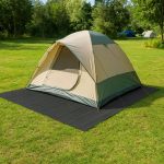 HIXA Grondzeil 2.5x3M Voortent Tapijt Vloermat Grijs Camping Gronddoek Tenttapijt Tentzeil Grondzeil Zwembad
