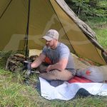 Ultralight Tyvek gronddoek 5 oz Tyvek Tarp Tent Voetafdruk met Grommeted Hoeken Backpacken of Camping 4 Ft x 8 Ft RELK : Amazon.nl: Sport & outdoor