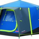 Coleman OctaGo tent tent 3 persoons festival tent Blauw/lime | bol