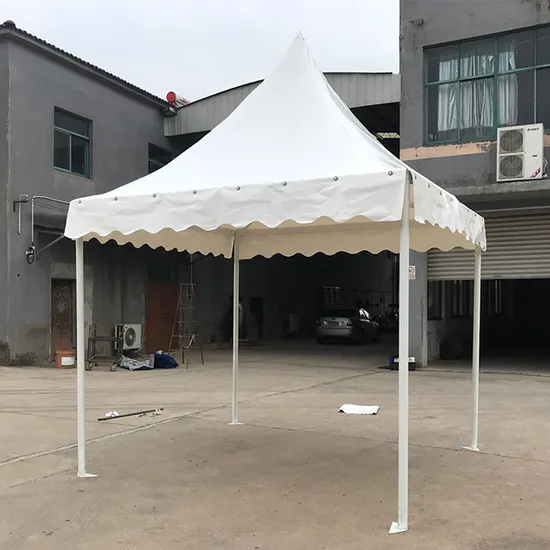 hoge-tent-767spg.webp 5X5m Hoge Piektent voor Feest China Pagoda tent en Gazebo tent prijs - Afbeelding 1