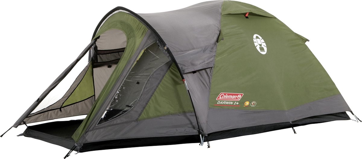 kampeertent-2-personen-847hdf-1.jpg Coleman Darwin 2 Plus Koepeltent tent 2 persoons 3000 mm waterkolom snel... | bol - Afbeelding 1