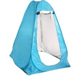 Pop Up Tent 1 persoons Omkleedtent Festival Strand 120 x 120 x 190 Blauw