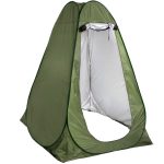 Pop Up Tent 1 persoons Omkleedtent Festival Strand 120 x 120 x 190 Groen