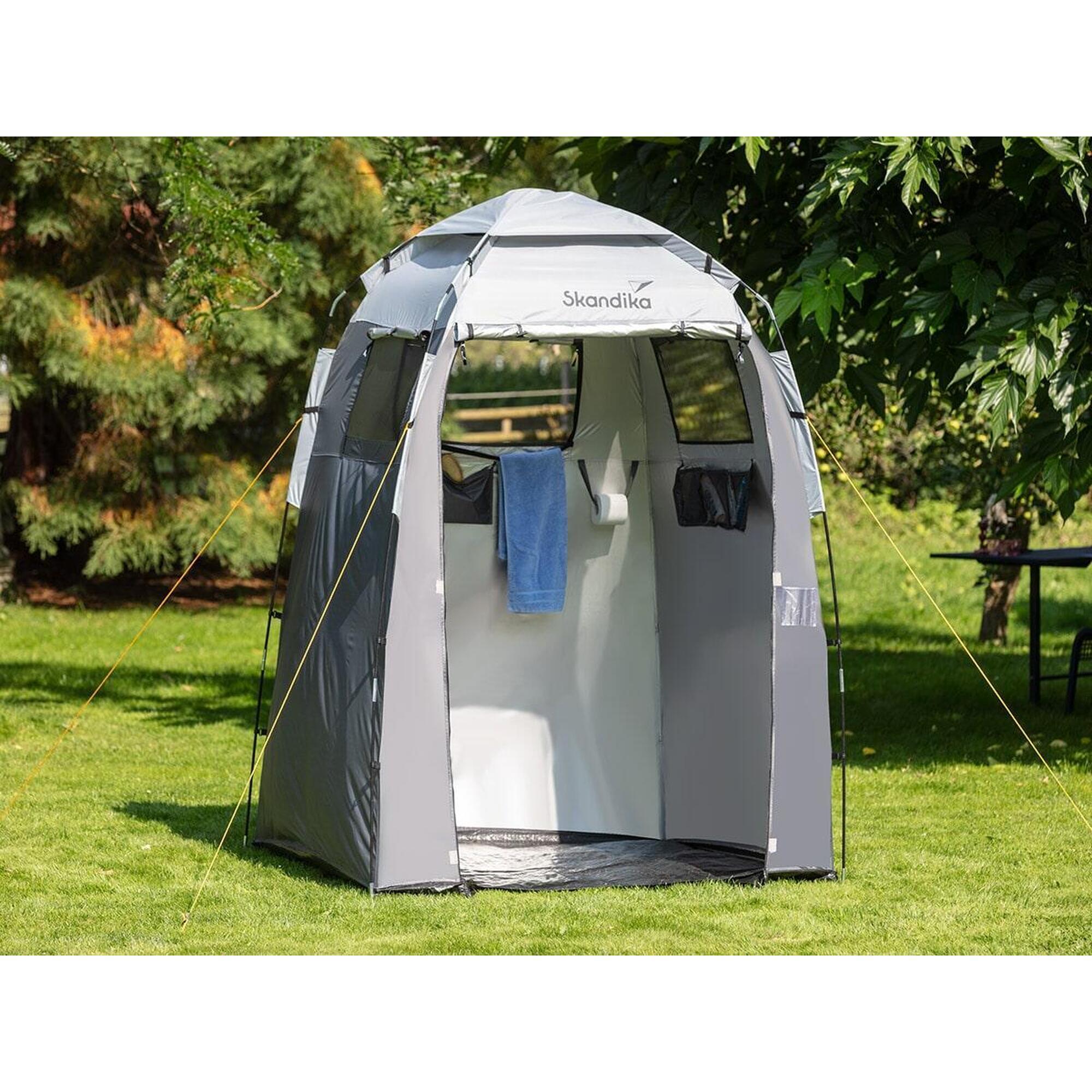omkleedtent-414zhs-1.jpg Tweedehands Camping Douche Tent Omkleedtent 150x150x230 cm - Afbeelding 1