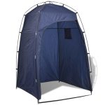 vidaXL Douche /WC /omkleedtent blauw