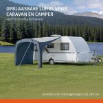 Campout Opblaasbare Luifel voor Caravan & Camper – 300 x 250 cm – 3000 mm Waterdicht –... | bol