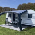 Walker Active opblaasbare caravanluifel. Zeer snel op te bouwen.