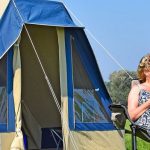Piramidetent | Voor 2 tot 4 personen | Baxrecreatieshop
