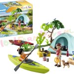 PLAYMOBIL Kamperen met Tent en Kano – Playmobil 71425 | 1001FarmToys – Playmobil specialist