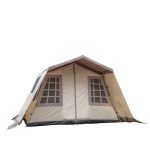 Glamping Luxe Polykatoen Canvas Dubbele Laag Cabine Tenten Outdoor 3 4 Persoon Camping Tenten Buy Product on Alibaba.com
