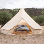 Piramide Ronde Bell Tent Canvas Yurt Tent Met Rits Grondzeil, 4 Seizoen Grote Familie Tipi Tenten Voor Outdoor Familie Camping, Diameter 3M/4M/5M/6M Katoen/Canvas : Amazon.nl: Sport & outdoor