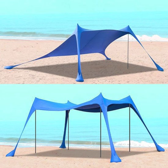 schaduw-tent-855nma-1.jpg Strandtent Zonnescherm Partytent – medium Lichtgewicht en opvouwbare tent voor... | bol - Afbeelding 1