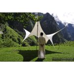 Design schaduwdoek 'Icebird Extended'