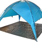 Schaduwtent met Grondzeil (blauw) | bol
