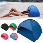 Mini Pop Up Strandtent – Compacte Zonnescherm Tent met UV Bescherming – VestraGear