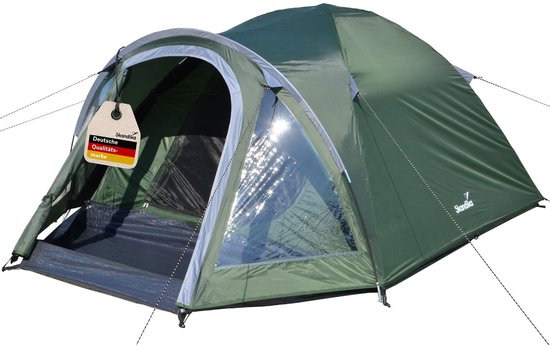 skandika-tent-429hky-1.jpg Skandika Larvik 3 koepeltent – Koepeltenten Tent voor 3 personen Camping tent met... | bol - Afbeelding 1