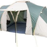 Skandika Daytona 6 Tent – Koepeltenten – 6 persoons tent – Muggengaas – 195 cm stahoogte – Familietent met 3 slaapcabines –