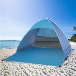 Draagbare pop up strand tent | Beach Tent | Pop up Tent | Outdoor | Visser Tent | 1 2... | bol