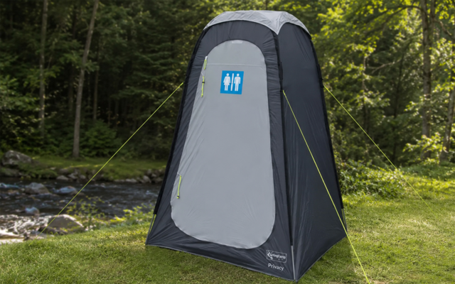 toilettent-323gbp.png Kampa Privy Toilettent 120 x 120 x 190 cm Grijs - Afbeelding 1