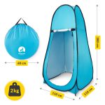 Pop up kleedtent toilettent privacytent zelfopzettend camping MOUNTAIN GOAT