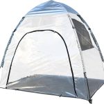 Transparante tent, buitentent met doorzichtige bubbel, kampeertent, koepeltent met bubbelhuis, 5,9 x 4,3 x 5,2 ft. Pop up doorzichtige veelzijdige ...