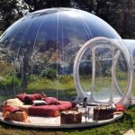 Nieuw op de camping: doorzichtige tent Pretwerk