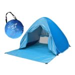 Pop up Tent Waterdicht voor Strand/Festival 150 X 165 X 100 cm Blauw
