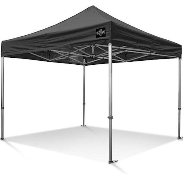 uitklap-tent-816yft-1.jpg Easy up tent zwart 4 x 4 meter huren l Vanaf € 85, per 3 dagen - Afbeelding 1