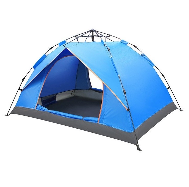 uitklap-tent-959pyl-1.jpg 2 persoons pop up tent ultralichte automatische uitklaptent wind en waterdicht - Afbeelding 1