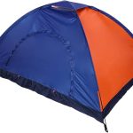 Tent Outdoor Tent Camping Tent Waterdichte tent Backpacken Tent met deur en raam(Blauw + oranje) : Amazon.nl: Sport & outdoor