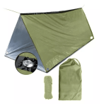 Draagbare Waterdichte Lichtgewicht Emergency Survival Tent Groen